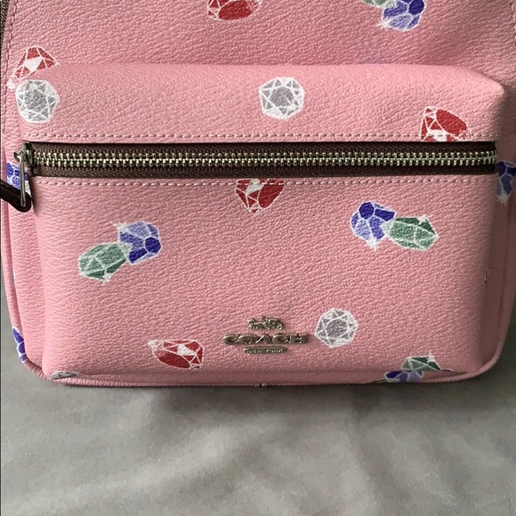 BNWT COACH x DISNEY “PINK GEM” SMALL BACKPACK - Picture 3 of 5
